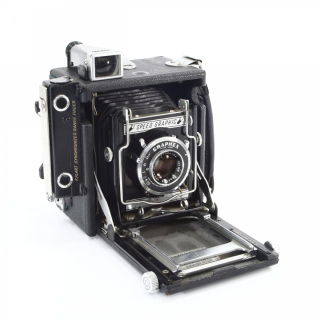 Graflex Miniature Speed Graphic 2.25x3.25 Press Camera