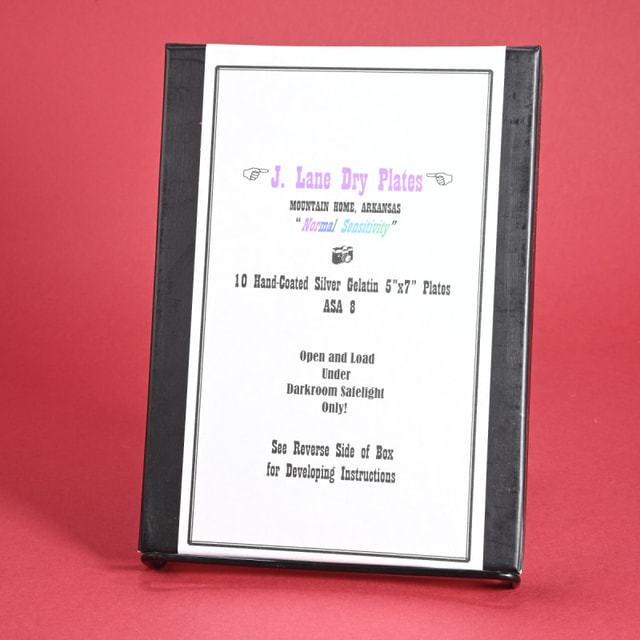 J. Lane Dry Plate 5x7 - Box of 10 Plates