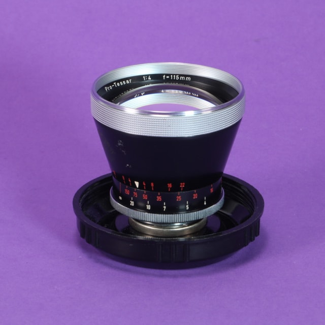 Carl Zeiss 115mm f4 Pro-Tessar Lens for Contaflex