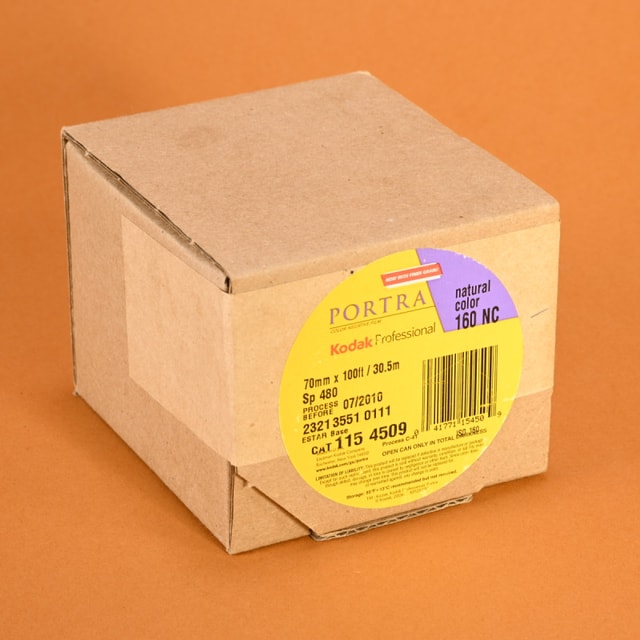Kodak Professional Portra 160NC 70mm 100ft Bulk Roll - Expired 2010