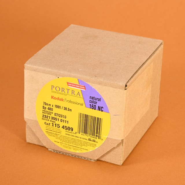 Kodak Professional Portra 160NC 70mm 100ft Bulk Roll - Expired 2010
