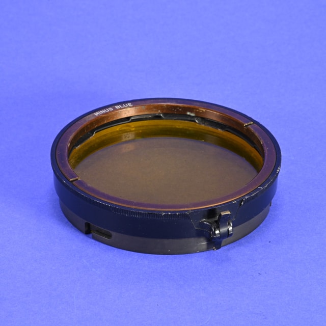 Yellow (Minus Blue) Filter for Kodak 178mm f2.5 Aero Ektar Lens