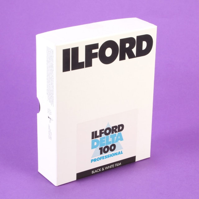 Ilford Delta 100 4x5 Film - 100 Sheets
