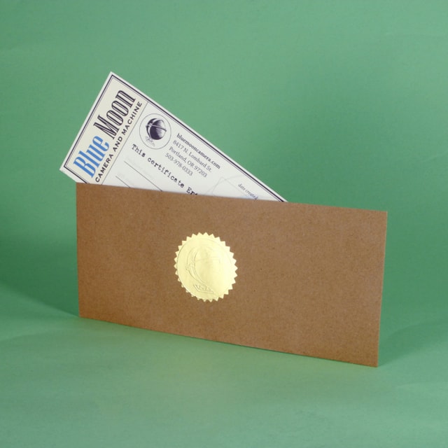 Blue Moon Camera Gift Certificate - $100.00