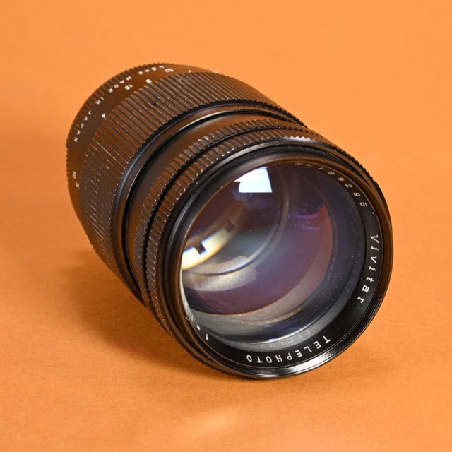 Vivitar 135mm f2.8 Telephoto Lens for T-Mount with Exakta Adapter