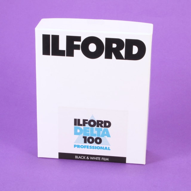 Ilford Delta 100 4x5 Film - 100 Sheets