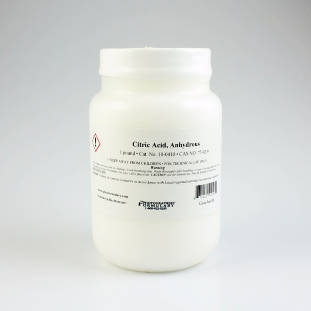 Photographer's Formulary Citric Acid - 1lb