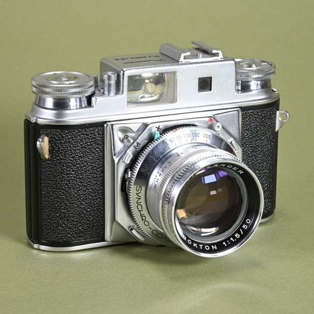 Voigtlander Prominent II Camera with 50mm f1.5 Nokton Lens