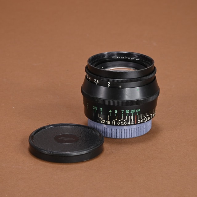 KMZ 50mm f2 Jupiter-8 Lens for M39
