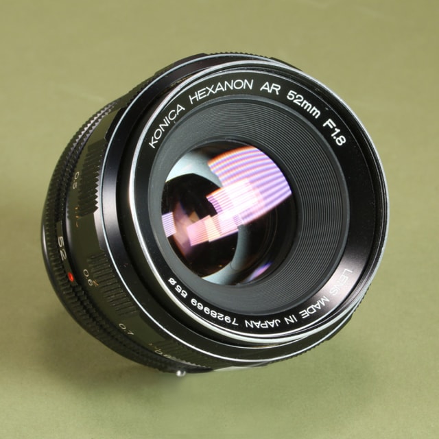Konica 52mm f1.8 Hexanon AR Lens for Konica AR