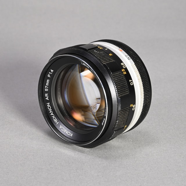 Konica 57mm f1.4 Hexanon AR Lens