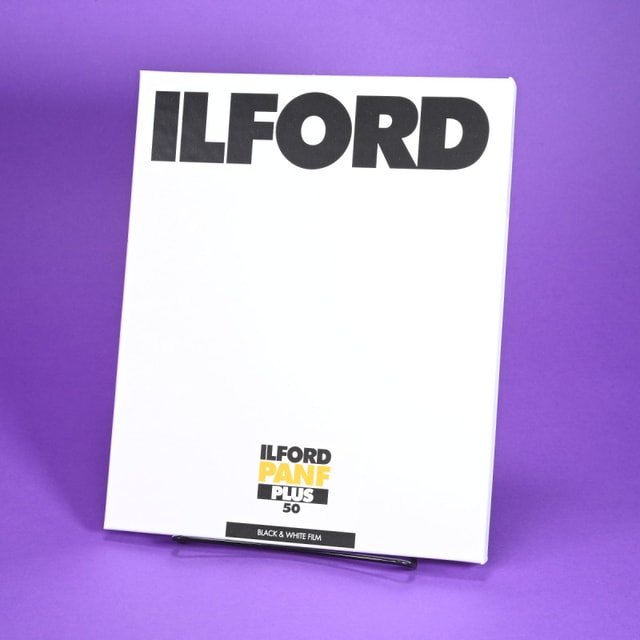 Ilford Pan F+ 8x10 Film - 25 Sheets
