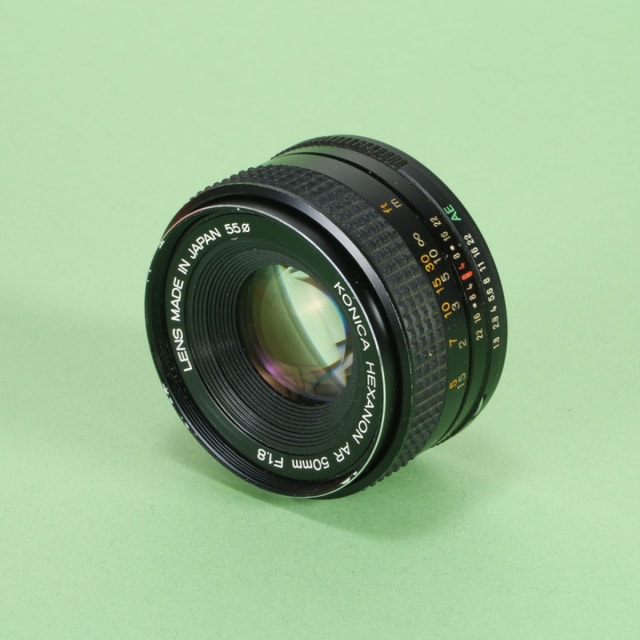 Konica 50mm f1.8 Hexanon AR Lens