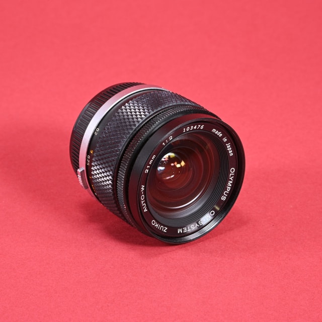 Olympus 21mm f2 Zuiko Auto-W Lens for Olympus OM
