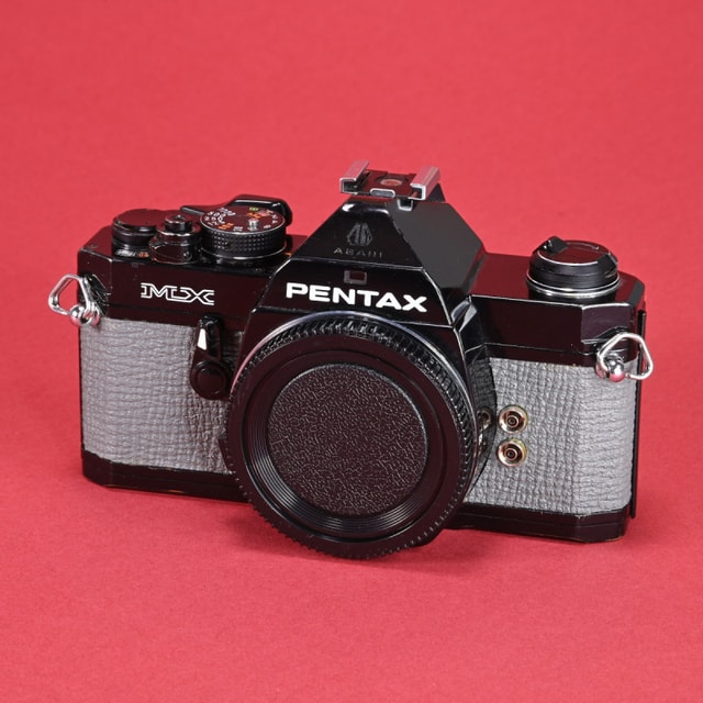 Pentax MX Camera -Refurbished (Painted Grey Leather)