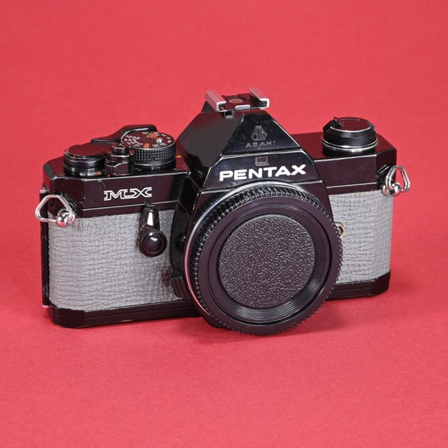 Pentax MX Camera -Refurbished (Painted Grey Leather)