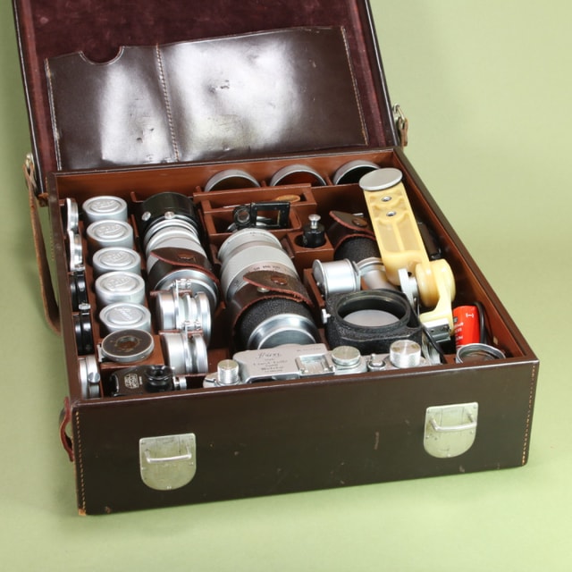Leica IIIf (Red Dial) Camera System Kit
