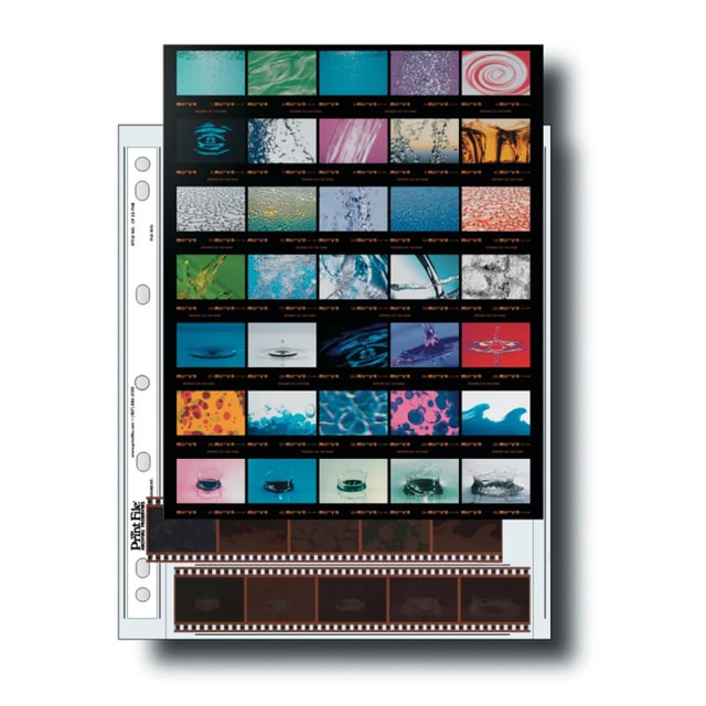 Print File CP 35-7HB 35mm Negative Preserver Pages - 25 sheets