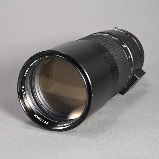 Minolta 300mm f4.5 Tele Rokkor-HF Lens for Minolta MC