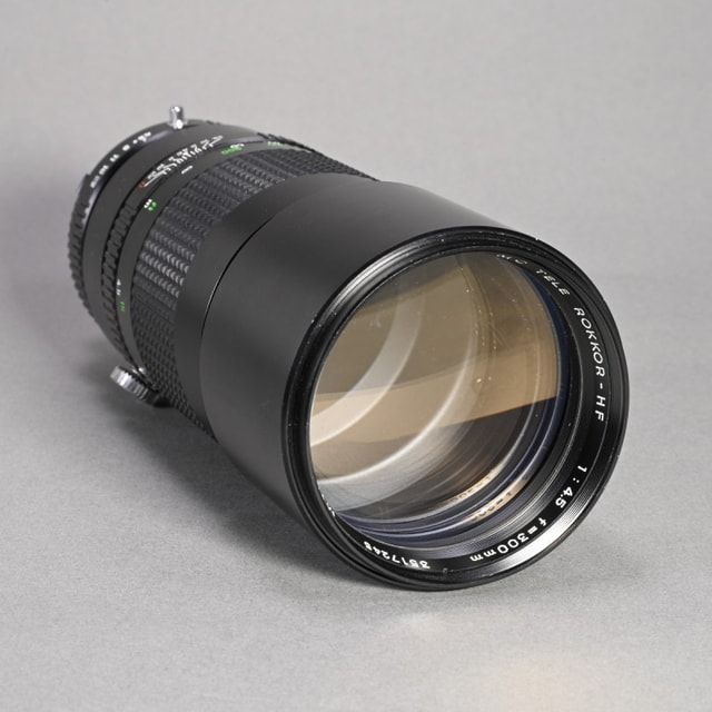 Minolta 300mm f4.5 Tele Rokkor-HF Lens for Minolta MC