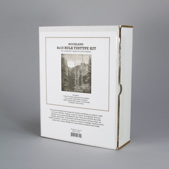 Rockland Tintype Parlor Kit for 8x10