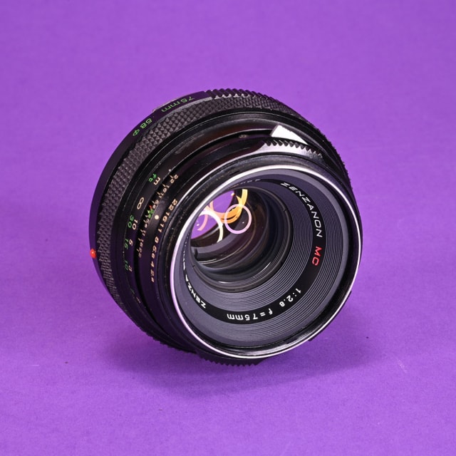 Bronica 75mm f2.8 Zenzanon MC Lens for ETR