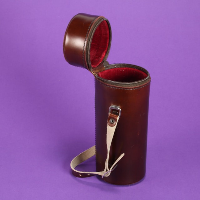 E. Leitz Rockleigh Leather Lens Case for Leica 135mm Lens