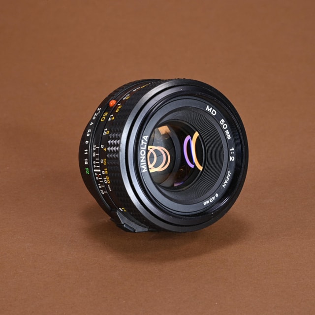 Minolta 50mm f2 Lens for MD