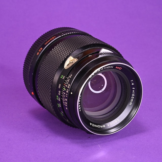 Bronica 150mm f4 Zenzanon MC Lens for ETR