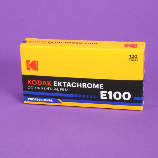 Eastman Kodak Ektachrome E100 Film - 120 Single Roll