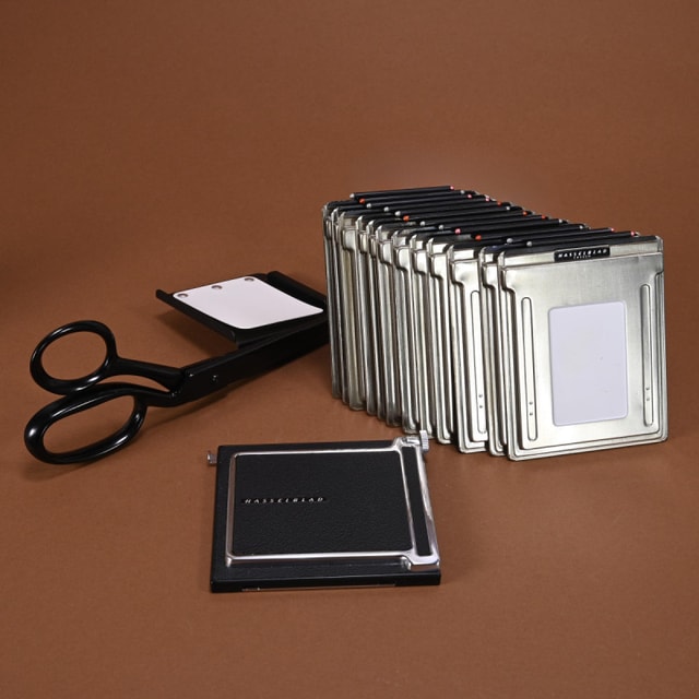 Hasselblad Sheet Film Adapter Set with Film Cutter