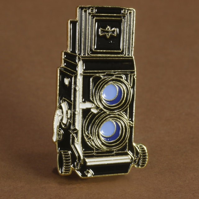 Mamiya C330 Camera Enamel Pin