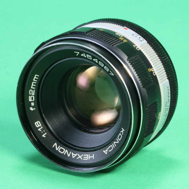 Konica 52mm  f1.8 Hexanon Lens for Konica AR