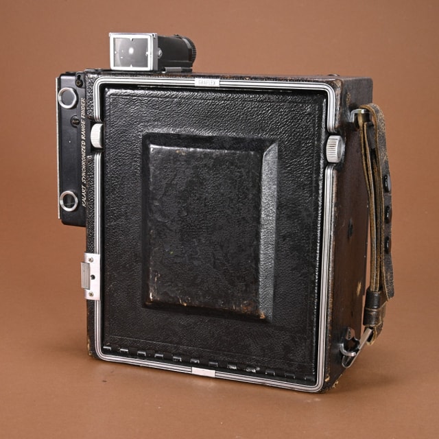 Graflex Speed Graphic Camera with Kodak 127mm f4.7 Ektar Lens