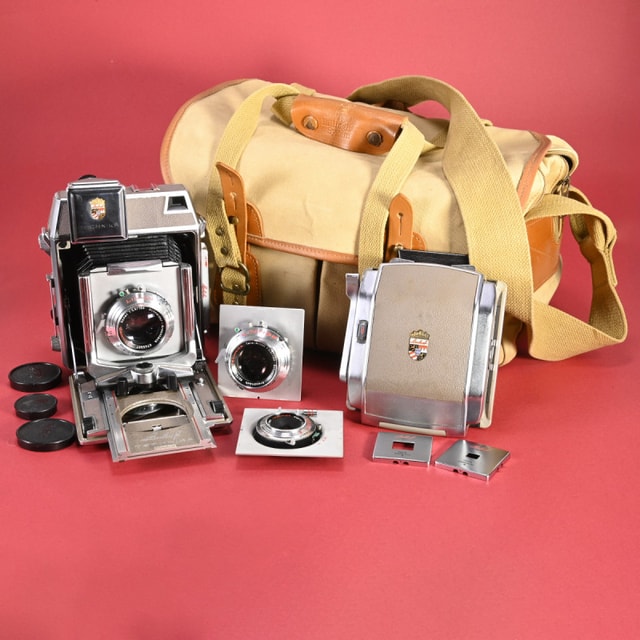 Linhof Super Technika IVb (6x9) Camera with Three Lenses