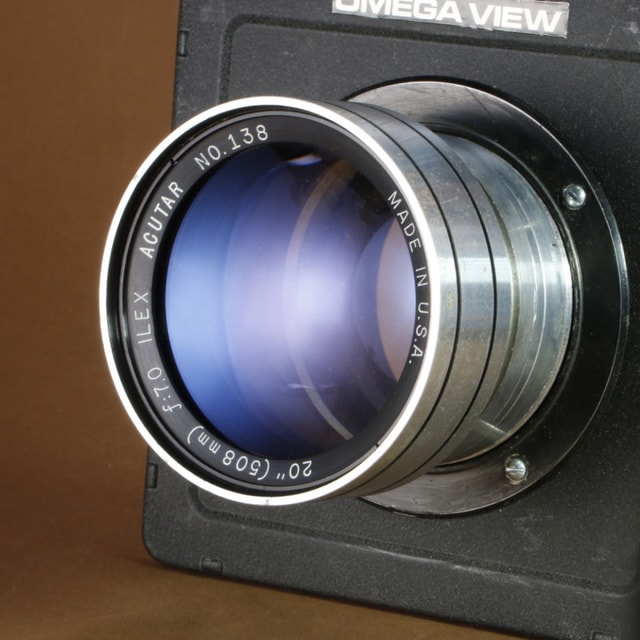 Ilex 20" (508mm) f7 Acutar Large Format Lens