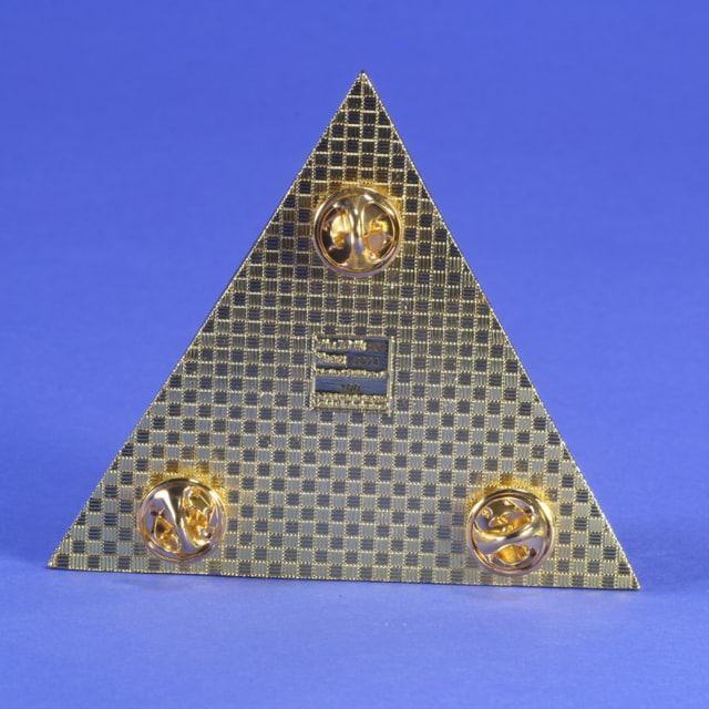 Exposure Triangle Enamel Pin - Black
