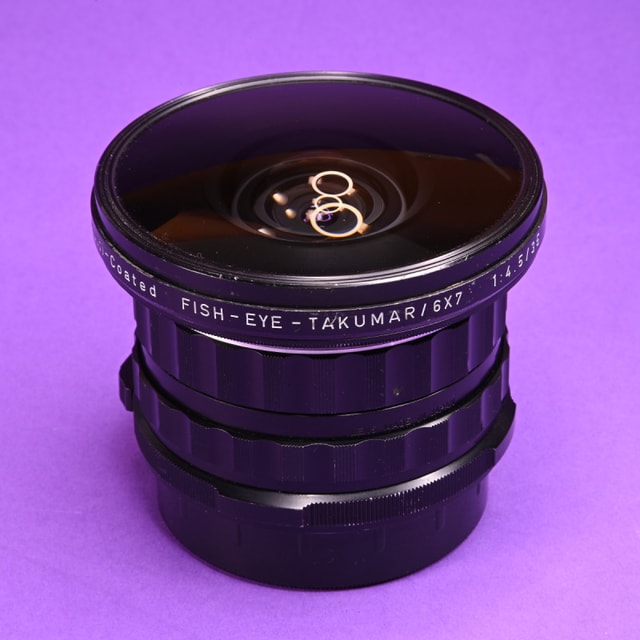 Pentax 35mm f4.5 Super-Multi-Coated Fish-Eye-Takumar Lens for 6x7
