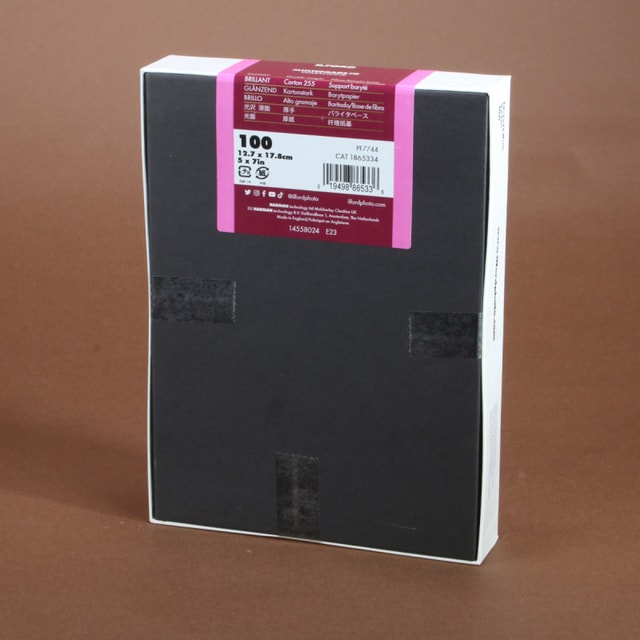 Ilford MGFB Multigrade FB Warmtone Glossy 5x7 Paper - 100 Sheets