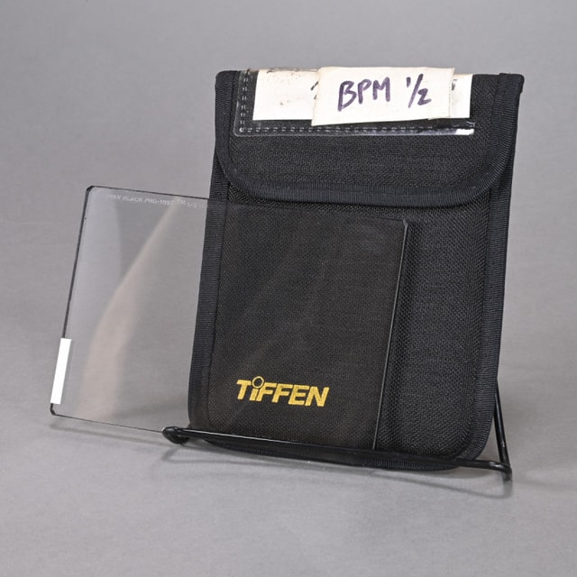 Tiffen Black Pro Mist 1/2 Glass Filter - 4 x 5.65"