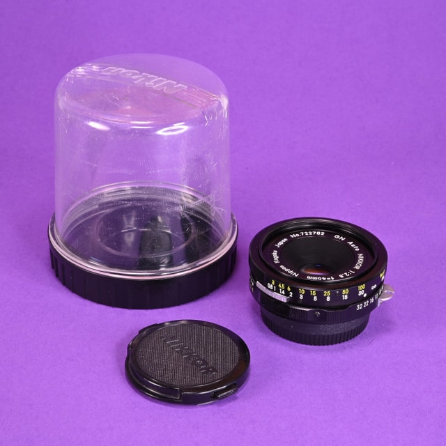 Nikon 45mm f2.8 GN Auto Nikkor Lens for Nikon Non-AI