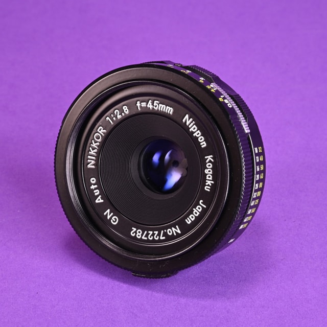 Nikon 45mm f2.8 GN Auto Nikkor Lens for Nikon Non-AI