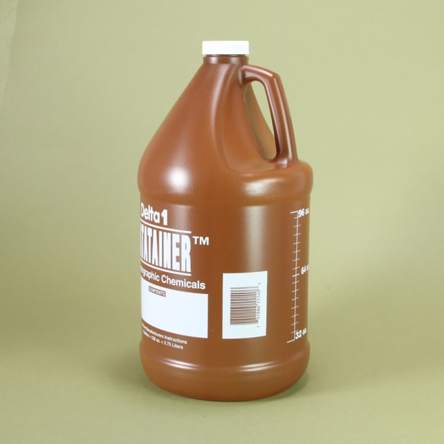 Delta 1 Datatainer Chemical Storage Bottle - 1 Gallon