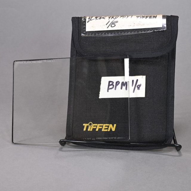 Tiffen Black Pro Mist 1/8 Glass Filter - 4 x 5.65"