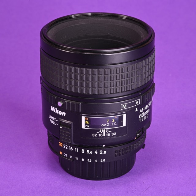 Nikon 60mm f2.8 D AF Micro Nikkor Lens for Nikon AF