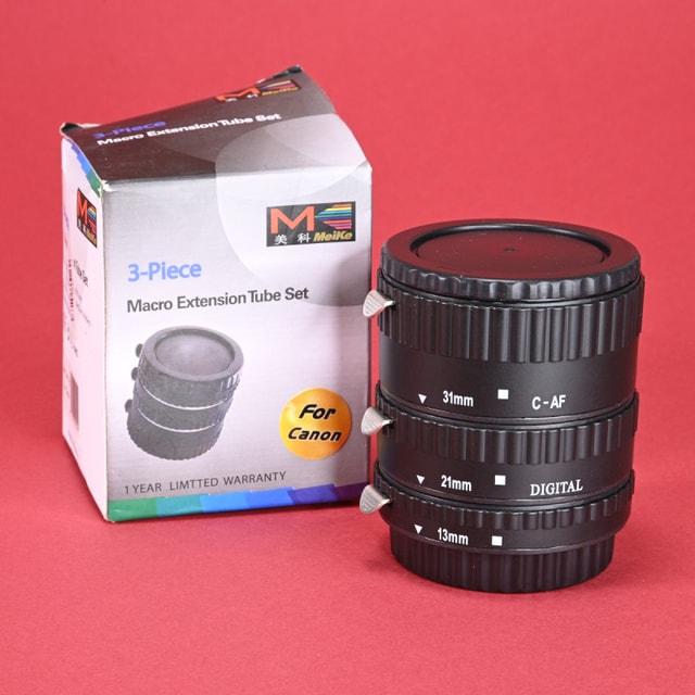 Meike Macro Extension Tube Set Canon EF