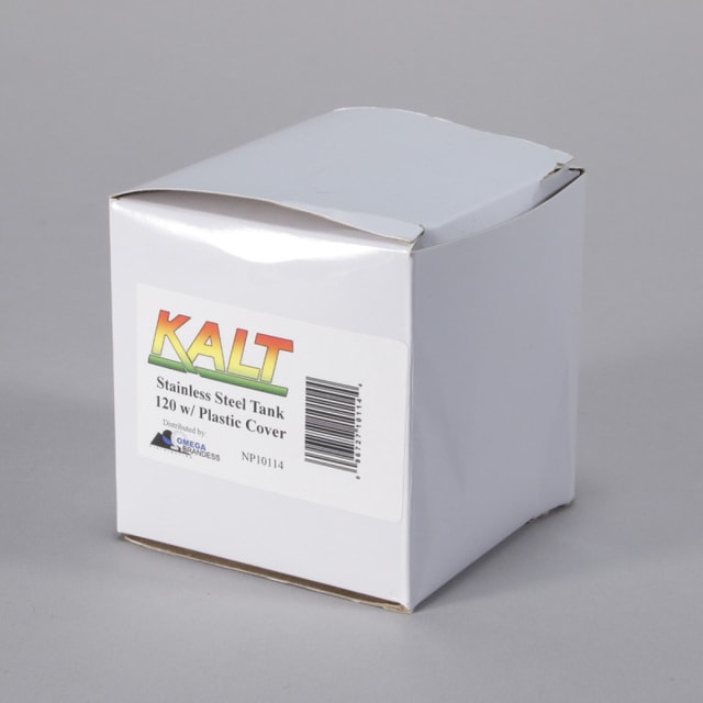 Kalt Stainless Steel Tank 120 with Plastic Cover