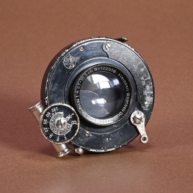 Steinheil München 10.5cm f4.5 Doppelanastigmatic Unofocal Lens