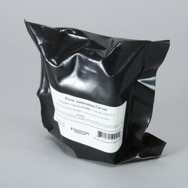 Photographers Formulary Ferric Ammonium Citrate - 100g