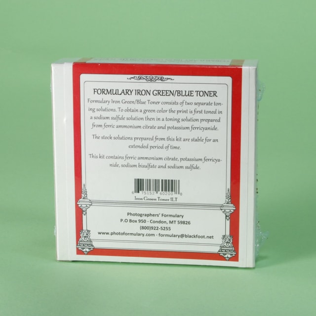 Photographer's Formulary Iron Green - Blue Toner
